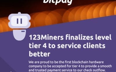 123Miners improves its payment service to its customers.