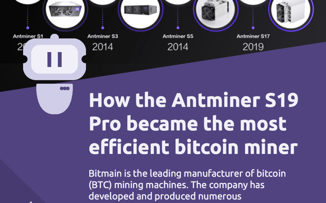 How the Antminer S19 Pro became the most efficient bitcoin miner